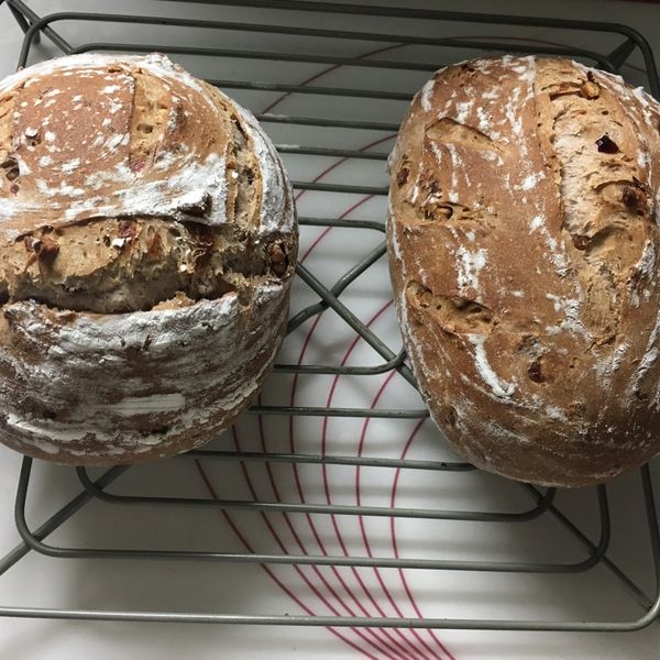 酒香桂圓核桃麵包：陳美良 一起做