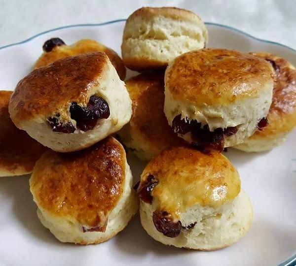 蔓越莓司康 [濕潤版] : 品彣一起做