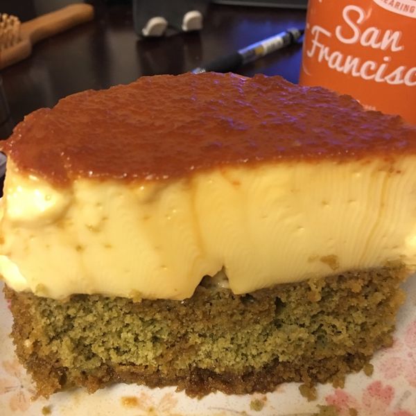 電鍋也可做出京都味抹茶布丁蛋糕：Jill 一起做