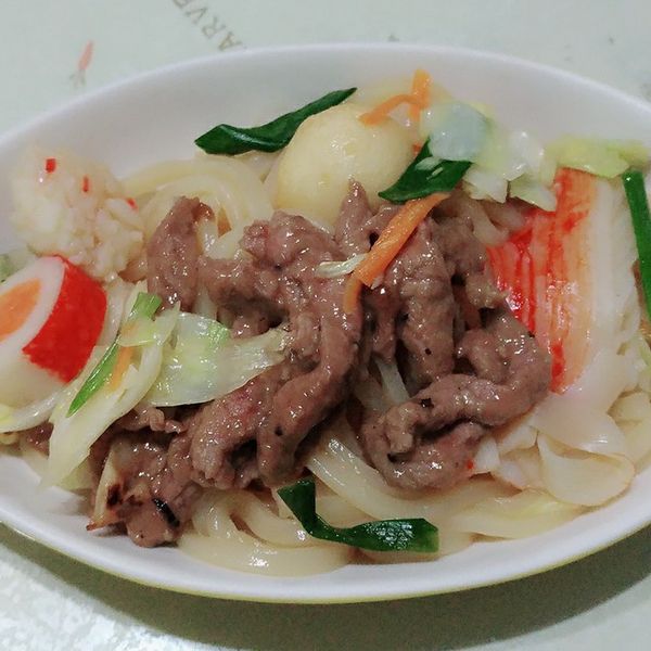 家常牛肉炒麵 : Annie Pu一起做