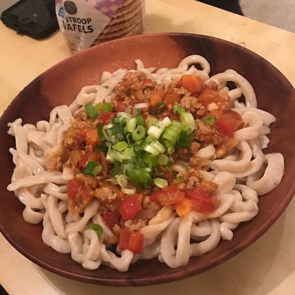 蕃茄肉燥拌麵 : Ina Wang一起做