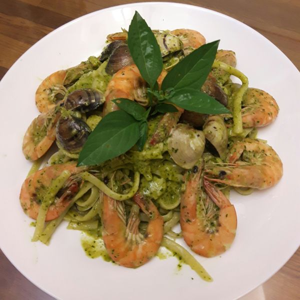 *青醬* 雞肉義大利麵 : Grace  Chen一起做