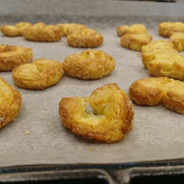 蝴蝶千層酥：Weishan 一起做