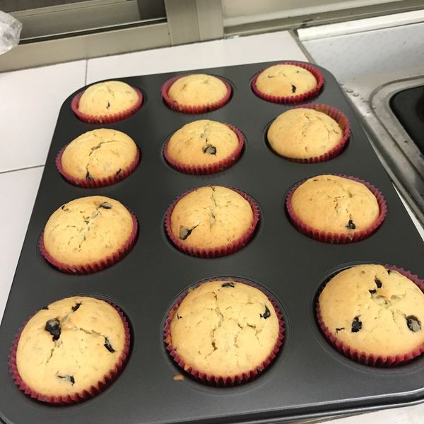 香蕉巧克力碎片馬芬：Lena Hong 一起做