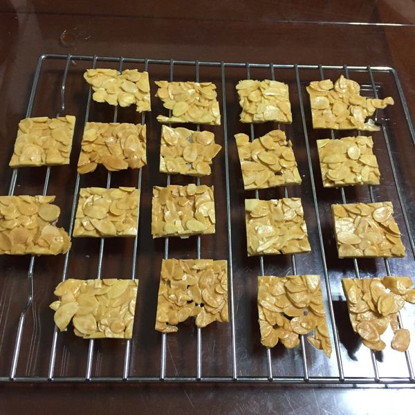 零失敗杏仁薄片 : BuBu一起做