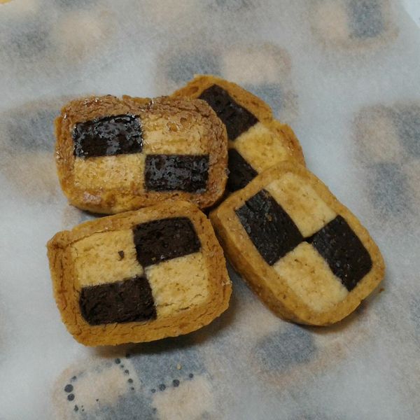 荷蘭方格餅乾(棋盤格子餅) : 珍珍一起做