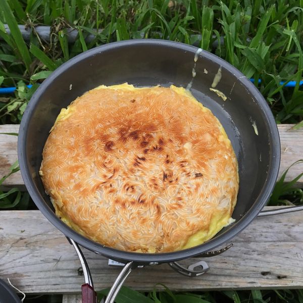 古早味 ~ 黑麻油麵線蛋煎餅 : Shangyung Hsu一起做