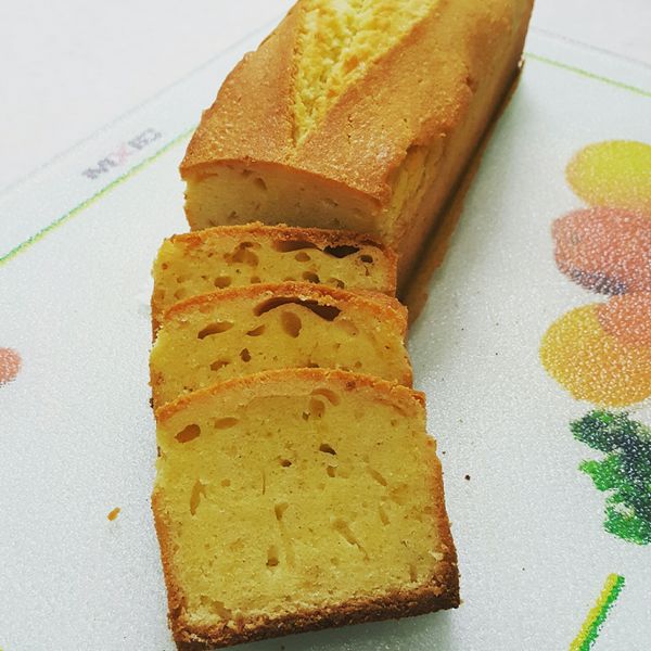 原味磅蛋糕 : 品彣一起做