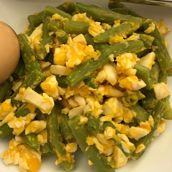 金莎四季豆 : 柔安一起做