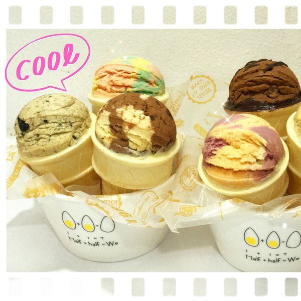 🌈彩虹迷你冰淇淋餅乾:Winnie Chuo 一起做