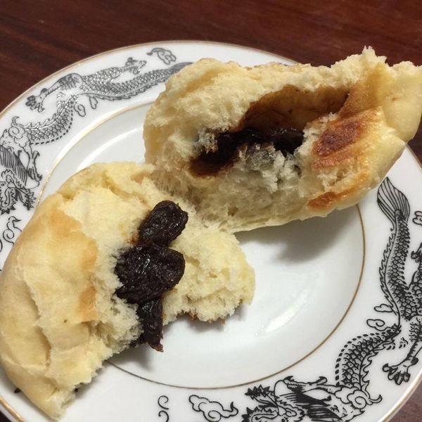 【免揉】小米葡萄乾麵包 : 容魚魚一起做