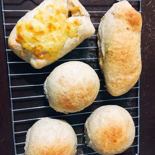 低溫發酵免揉麵團:容魚魚 一起做