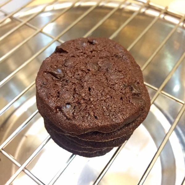 鹽之花巧克力酥餅：S&Cm 一起做