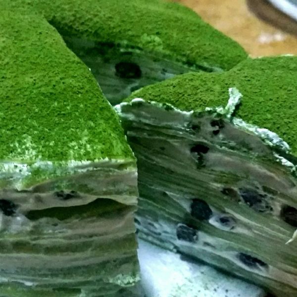 好像很厲害的抹茶千層蛋糕❤：邱梅 一起做