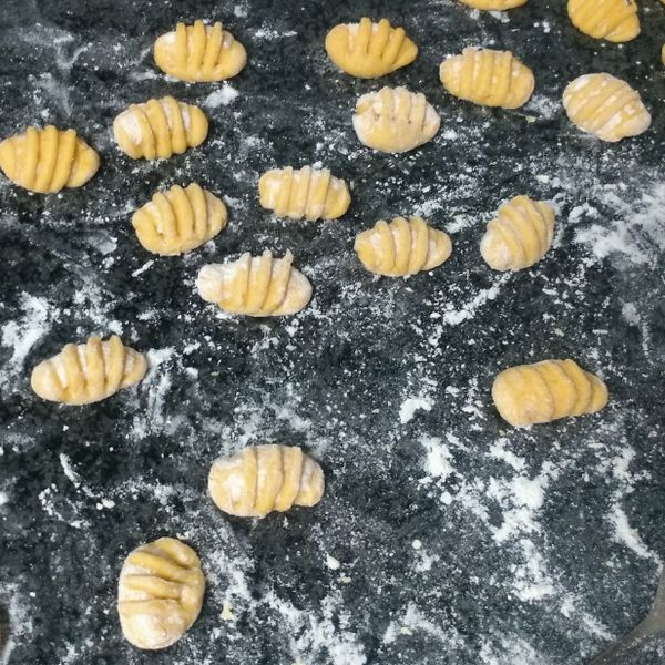 Olivia♥義式南瓜麵疙瘩 Pumpkin Gnocchi : Cathy Liu一起做