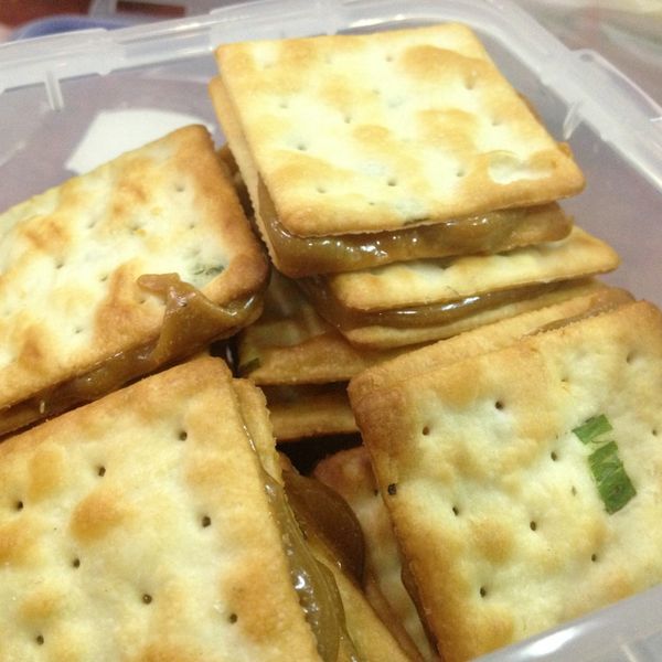 超夯~牛軋糖夾心餅乾 : Nini Chen一起做