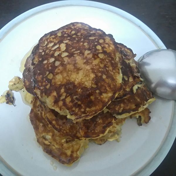 低麵粉香蕉鬆餅 : 薰一起做