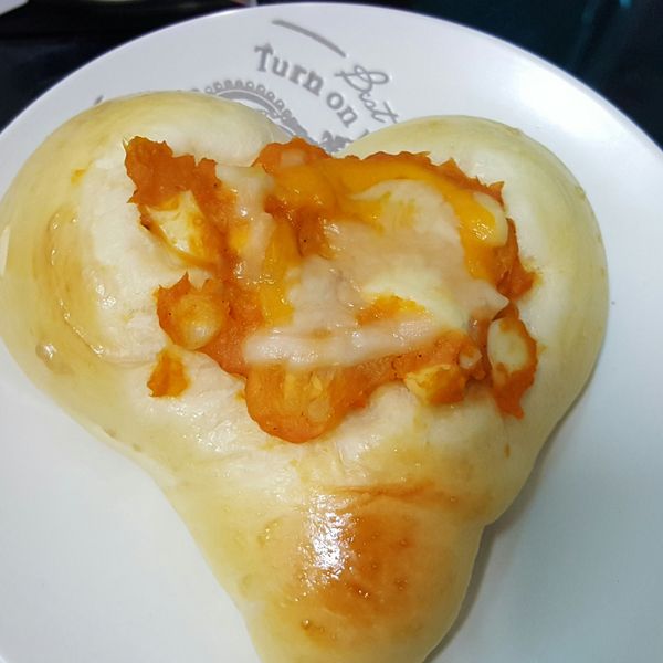 火腿玉米麵包 : Yimei Lin一起做