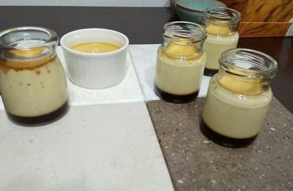 (4種材料)蒸焦糖雞蛋布丁：Red Hand 一起做