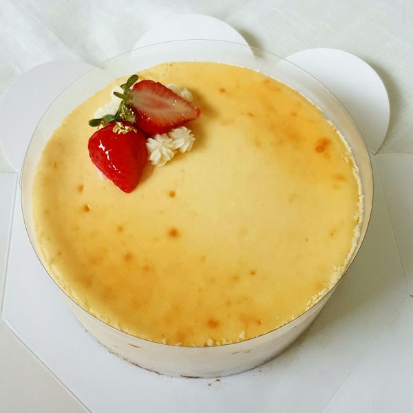 檸檬重乳酪蛋糕(8吋) : Fion一起做
