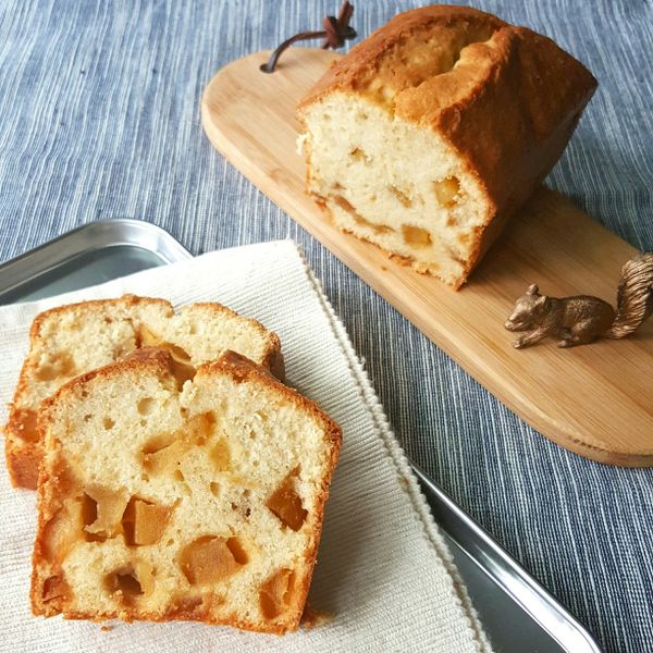 蘋果磅蛋糕 : Fion一起做