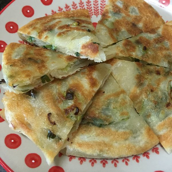 蔥油餅 : Milu Lin一起做