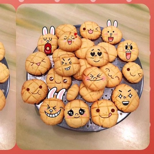 3樣食材-迷你菠蘿煉乳餅乾 : 사혜정一起做