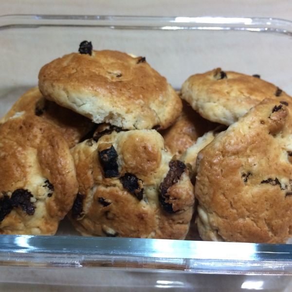 蔓越莓餅乾【鬆餅粉製作】：Amanda Mar 一起做