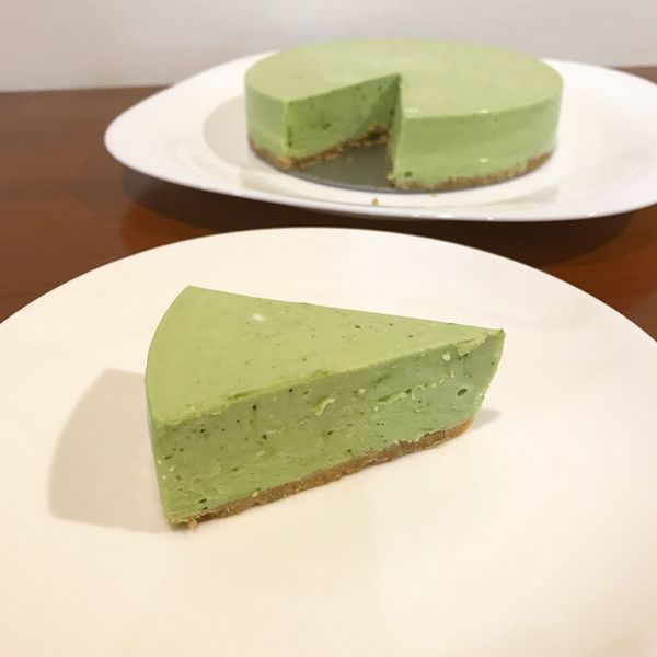 [免烤箱]抹茶生乳酪 : 張有佐一起做