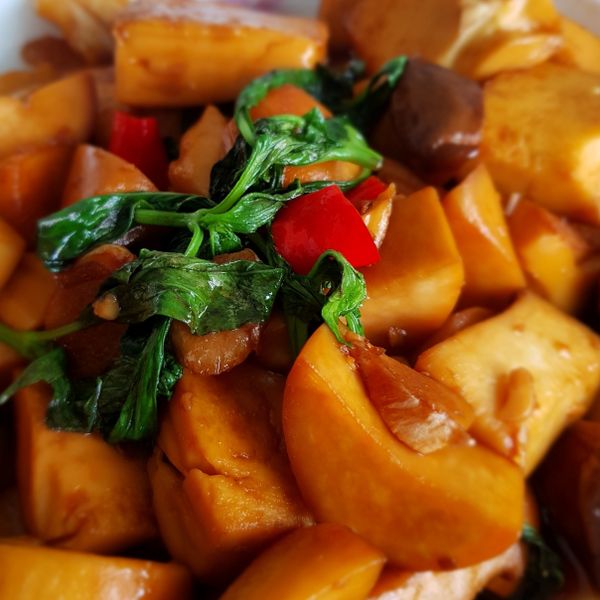 三杯豆腐杏鮑菇 減油清爽版 : 邱宣太一起做