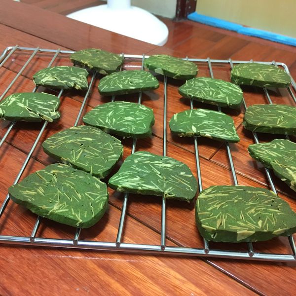 🌹抹茶餅乾&抹茶杏仁餅乾🌹：林秋娟 一起做