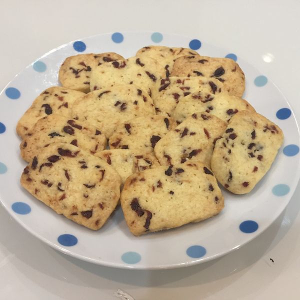 手工餅乾 杏仁巧克力 蔓越莓口味 : 1000隻魚的味道一起做