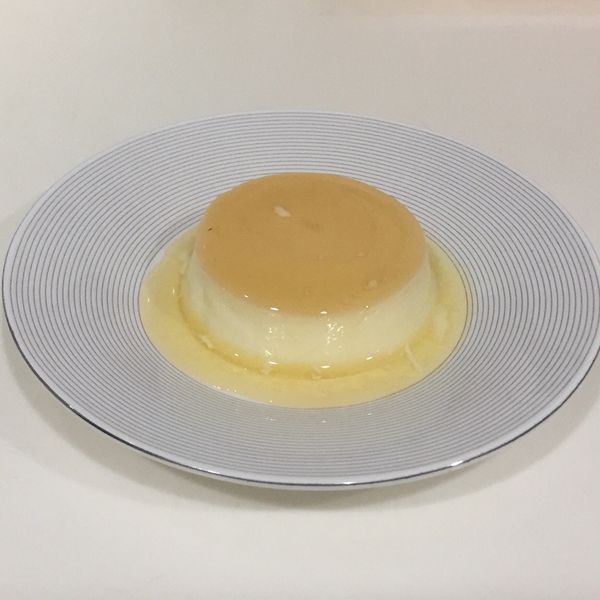 蒸鮮奶布丁 : 1000隻魚的味道一起做