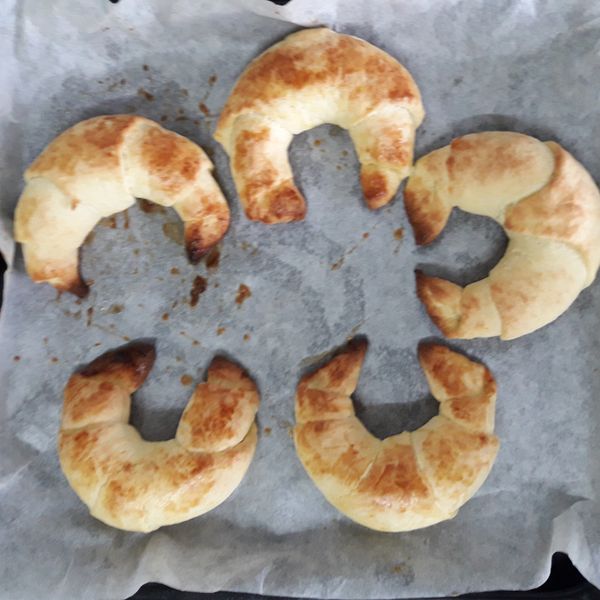 三峽美食~金牛角麵包 : 黃郁琇一起做