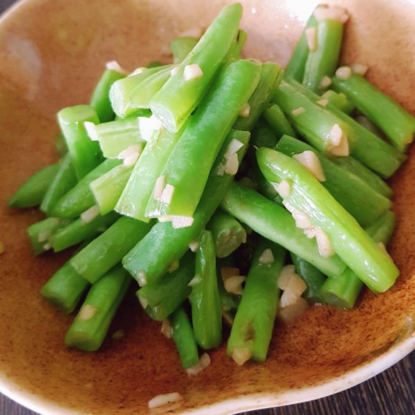 蒜香四季豆 : 邱宣太一起做