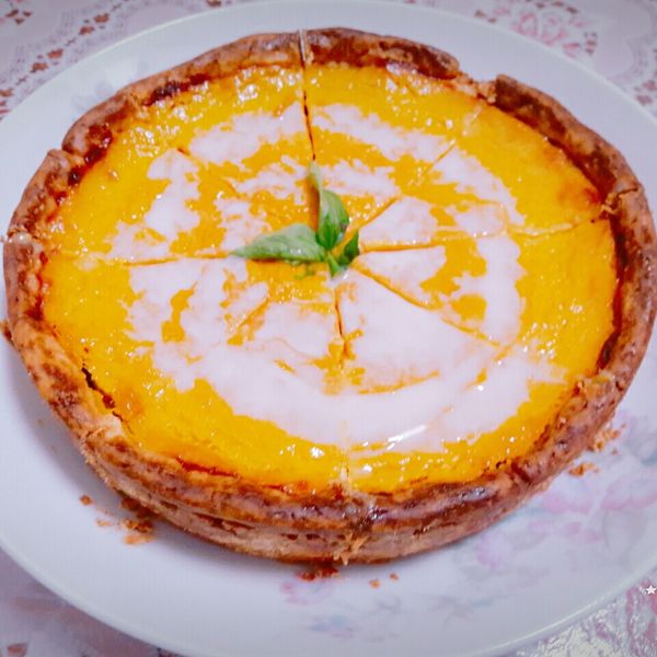 肉桂南瓜甜派:抹茶拿鐵 一起做