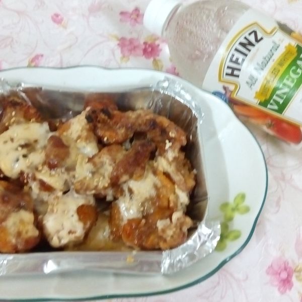 韓式起司酸甜雞：chun手作料理食堂 一起做