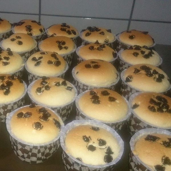 蜂蜜軟Q杯子蛋糕 : patty一起做