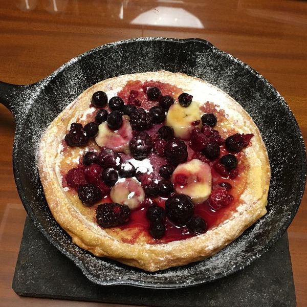 草莓藍莓荷蘭鬆餅(Dutch Baby)：Grace Hsieh 一起做