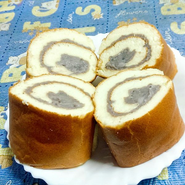 芋泥優格蛋糕捲 ～附『實作影片』～：賴淑芬 一起做