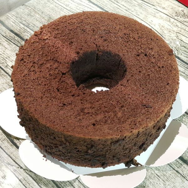 巧克力戚風蛋糕 : 黄筱君一起做