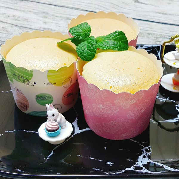 蜂蜜杯子蛋糕(無油無泡打粉低糖)(影音) : 黄筱君一起做