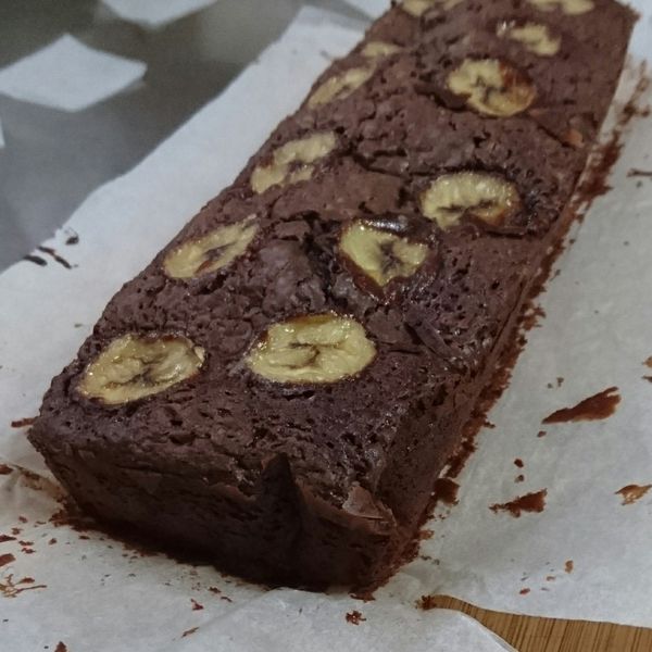 零失敗【香蕉巧克力布朗尼】 : 時君一起做