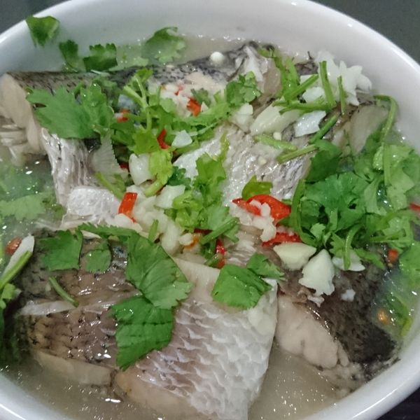 【泰式酸辣檸檬魚】電鍋蒸煮料理:Wu Minghua 一起做