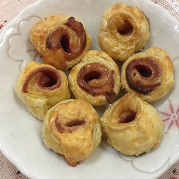 火腿起士酥皮捲 : 欣💕一起做