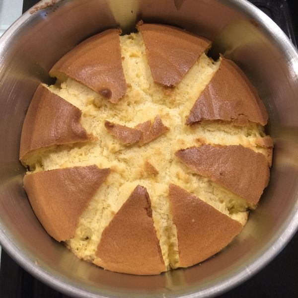 原味戚風蛋糕 : 林慧美一起做