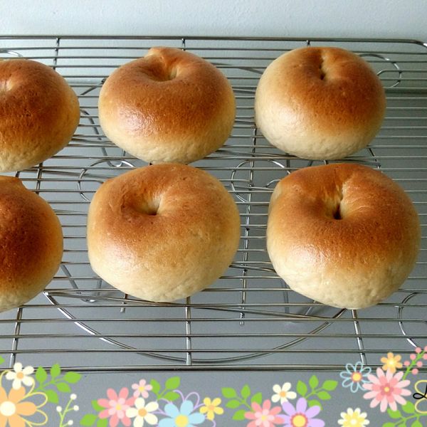 kiki wen一起做了貝果