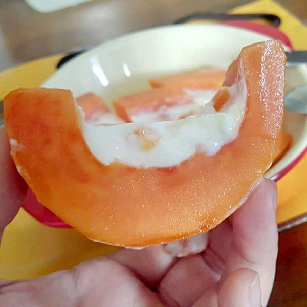 木瓜牛奶凍 [超簡易15分鐘食譜]：小井 一起做