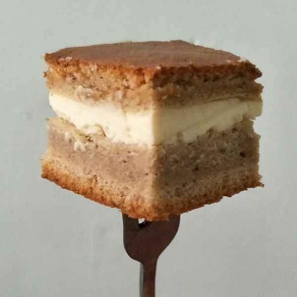 余婉齊一起做了奶油乳酪巧克力蛋糕