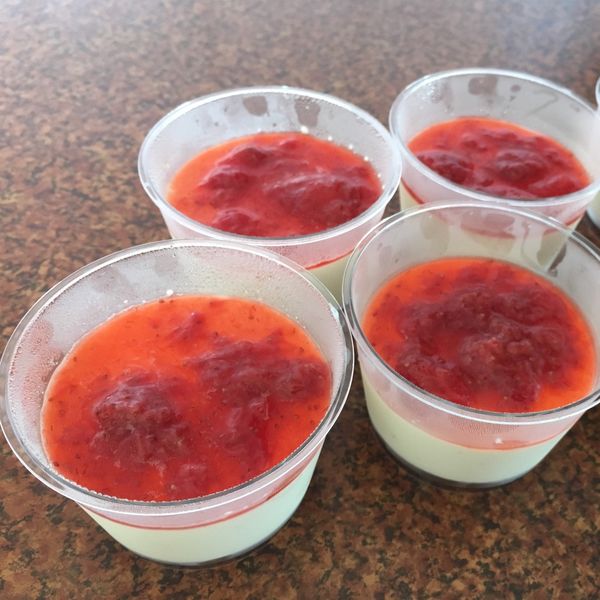 cher一起做了草莓奶酪